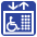 障害者対応－点字表示ボタン